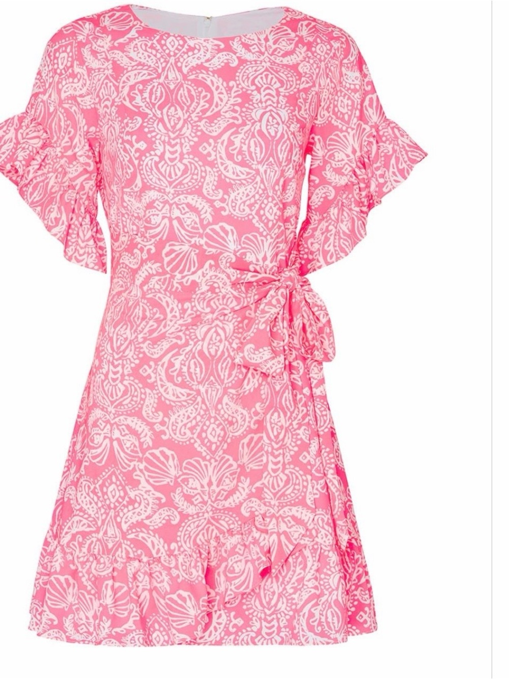 Lilly Pulitzer Darlah Havana Clawdia Ruffle Sleeve Dress 6 - Picture 4 of 13